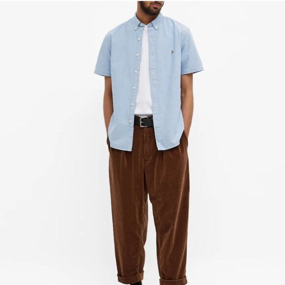 POLO RALPH LAUREN SHORT SLEEVE SHIRT - Large - Picture 3 of 9